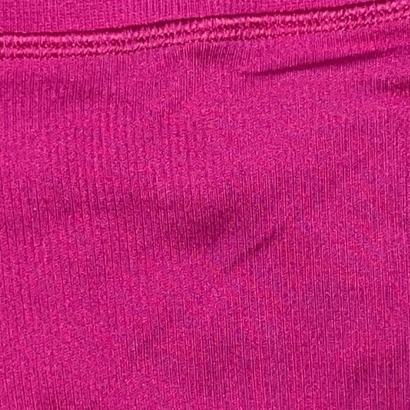 Athleta Hot Pink Aurora Tight Seamless Ribbed Ultra High Rise Small NWOT - Picture 5 of 7